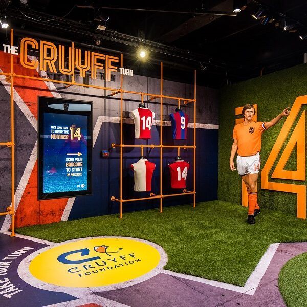 Madame Tussauds eert Johan Cruijff