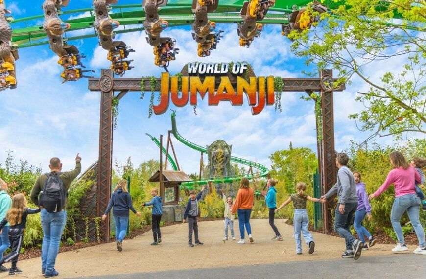 ’s Werelds eerste Jumanji-thema zone