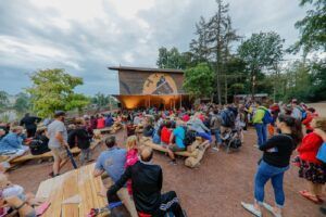 Een zomerfestival in Pairi Daiza