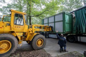 Arnhemse neushoorn reist naar Kaunas